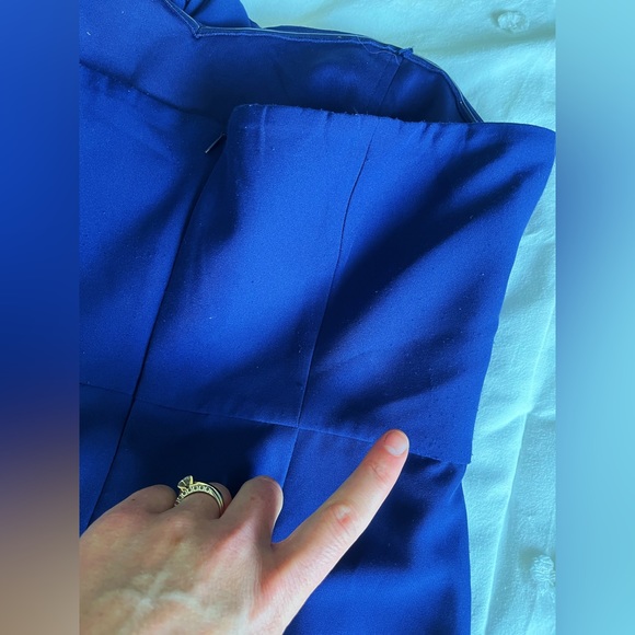 Sam Edelman Strapless Navy Blue Mini Dress - Picture 7 of 7